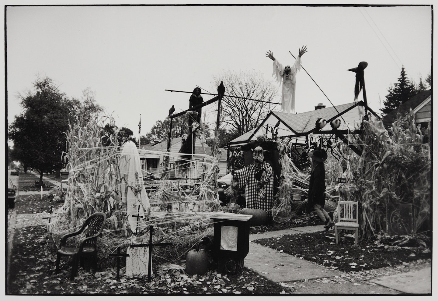 Studies for the film "Spook House" (Detroit, Michigan;  San Fernando  Valley, California)