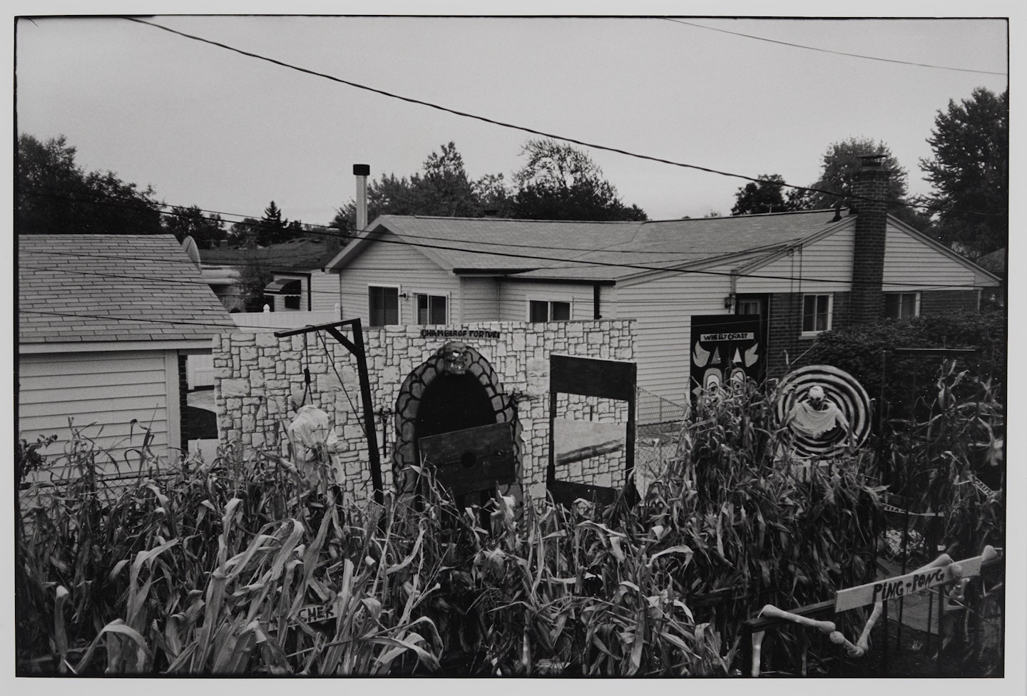 Studies for the film "Spook House" (Detroit, Michigan;  San Fernando  Valley, California)