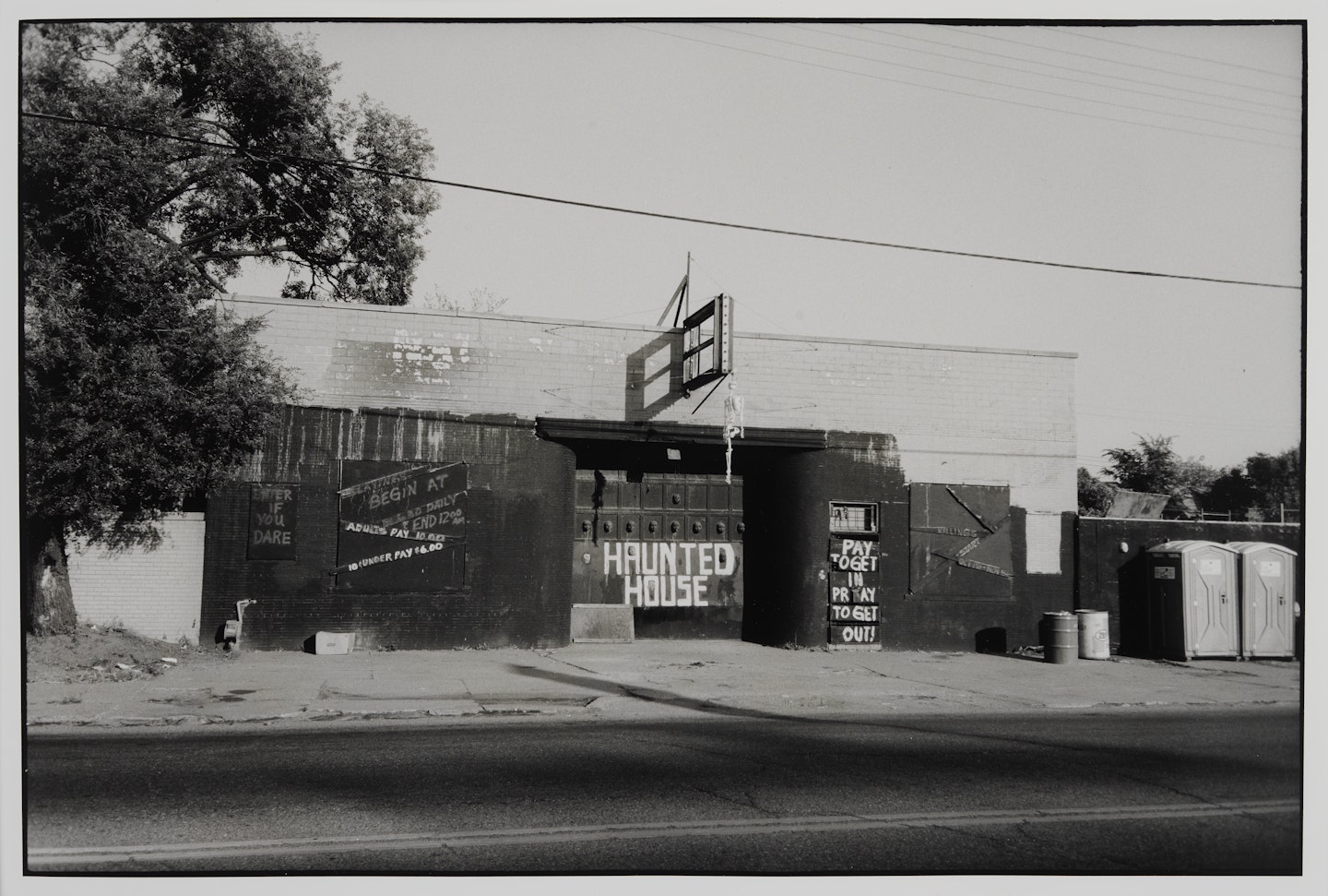 Studies for the film "Spook House" (Detroit, Michigan;  San Fernando  Valley, California)