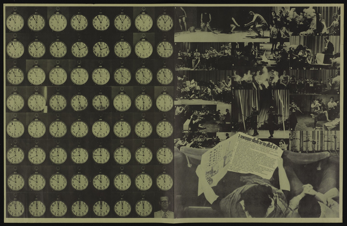 3 newspaper eVenTs for the pRicE of $1 (Fluxus newspaper #7)