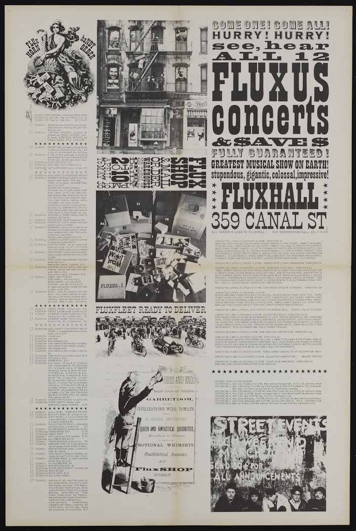 Fluxus cc Valise eTrangle,  (Fluxus Newspaper #3)