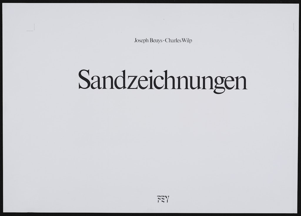 Sandzeichnungen (Sand Drawings)