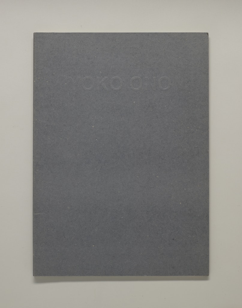 Yoko Ono: Lighting Piece: light a match and watch till it goes out 1955-1995