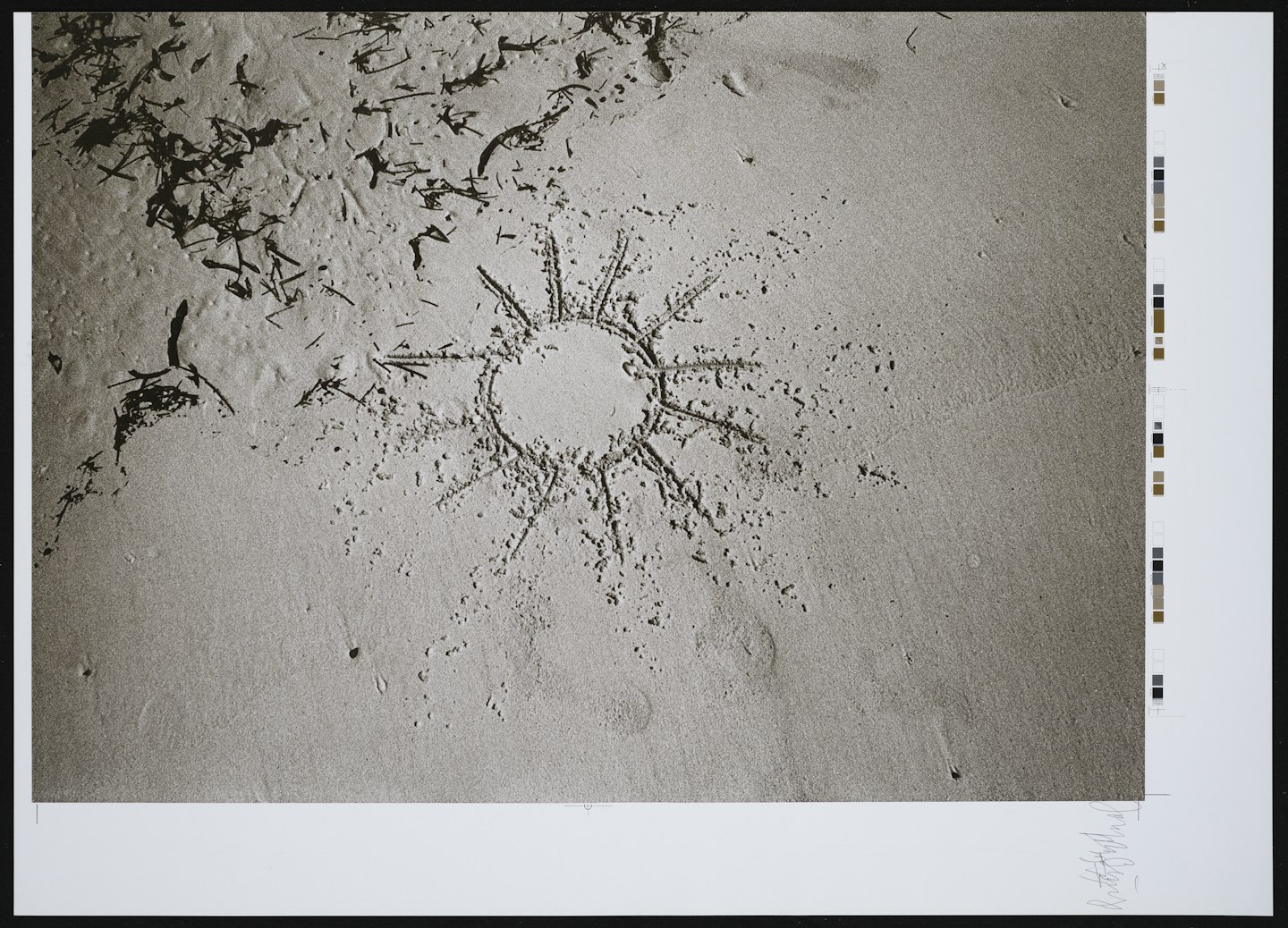 Sandzeichnungen (Sand Drawings)