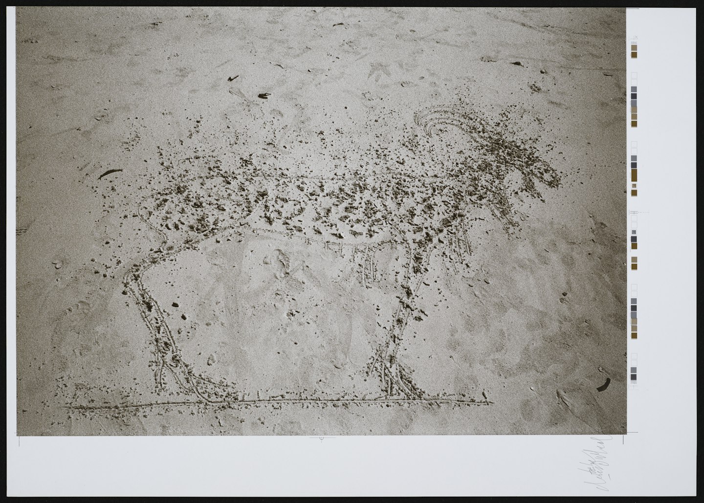 Sandzeichnungen (Sand Drawings)