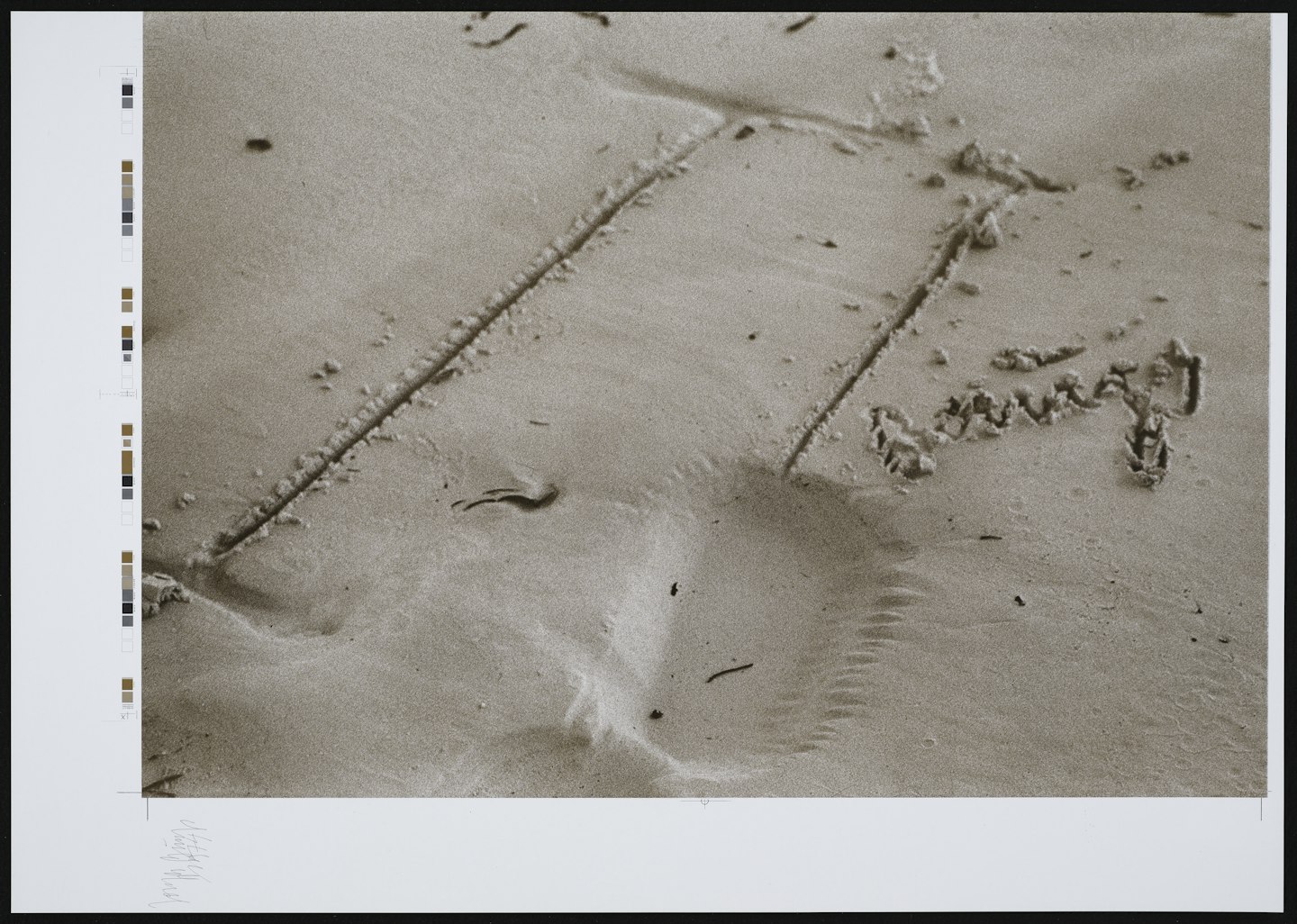 Sandzeichnungen (Sand Drawings)