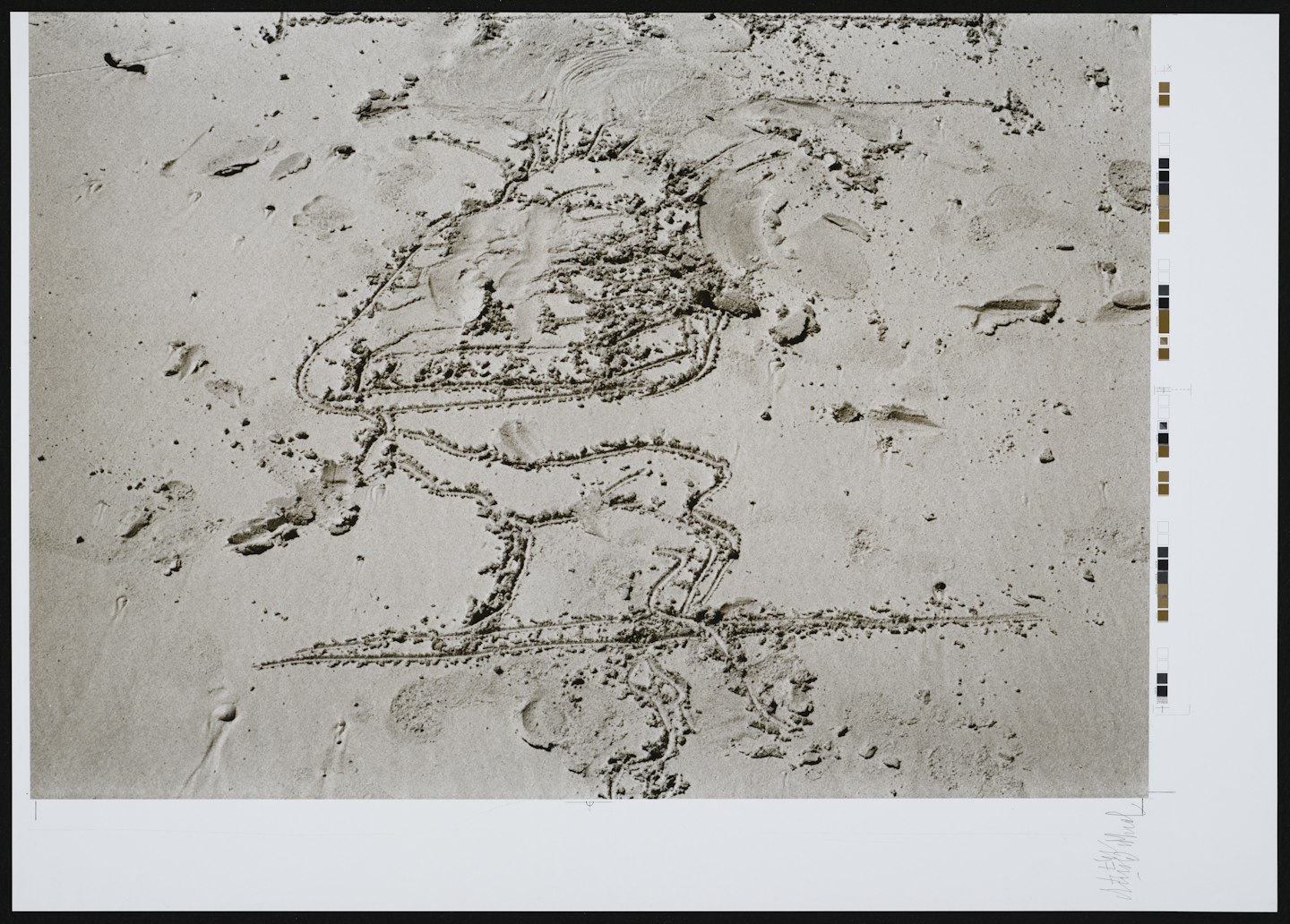 Sandzeichnungen (Sand Drawings)
