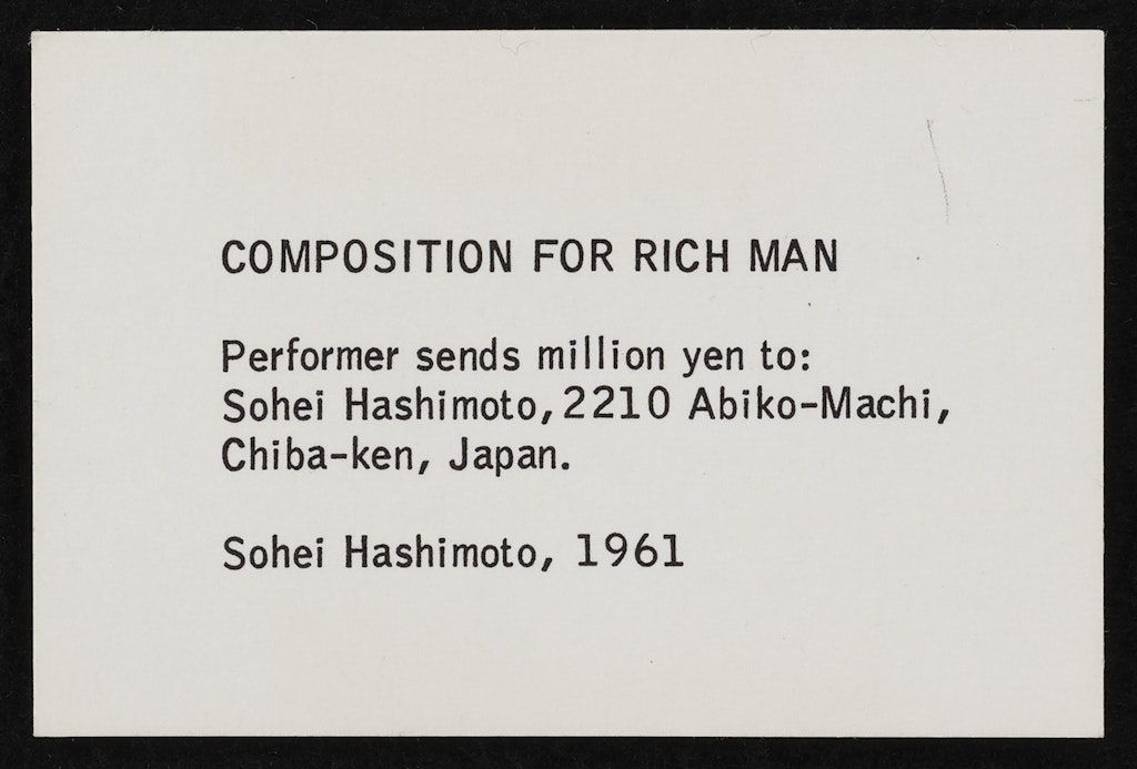 Composition for Rich Man