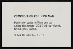 Composition for Rich Man