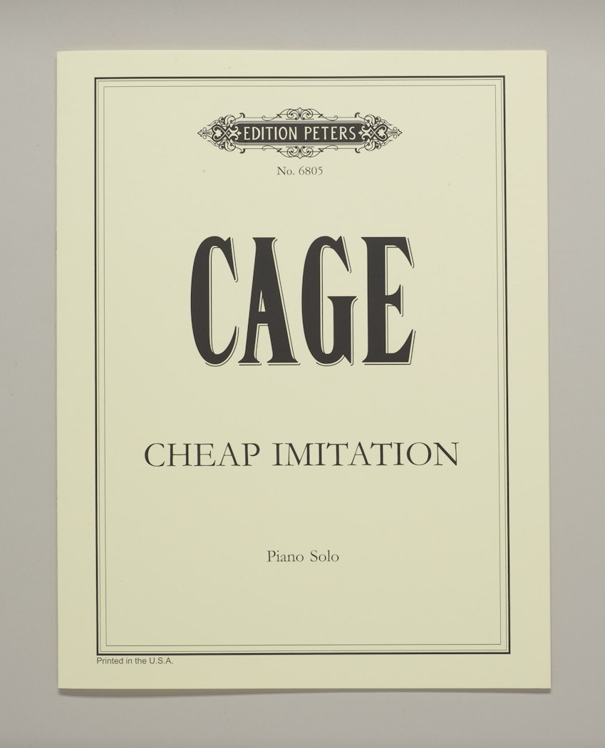 Cheap Imitation: Piano Solo