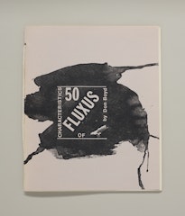 Fifty Fluxus Characteristics