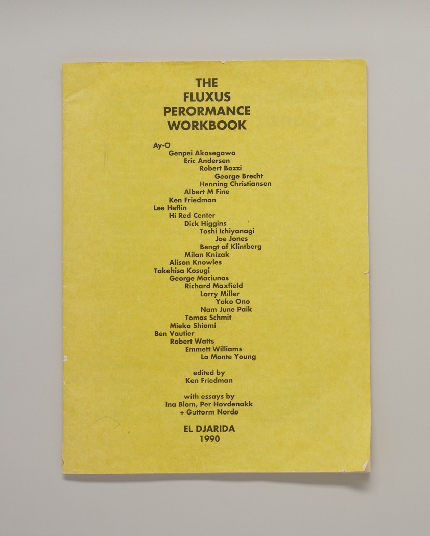 Fluxus Per[f]ormance Workbook