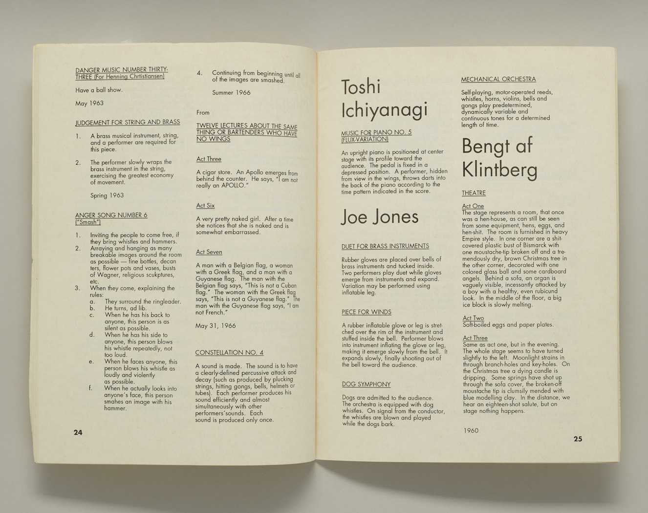 Fluxus Per[f]ormance Workbook