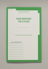Fear Indexing the X-Files