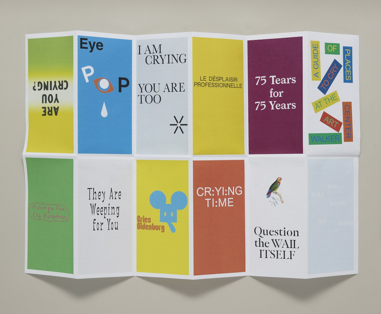 Are You Crying? A Guide of Places to Cry at the Walker Art Center