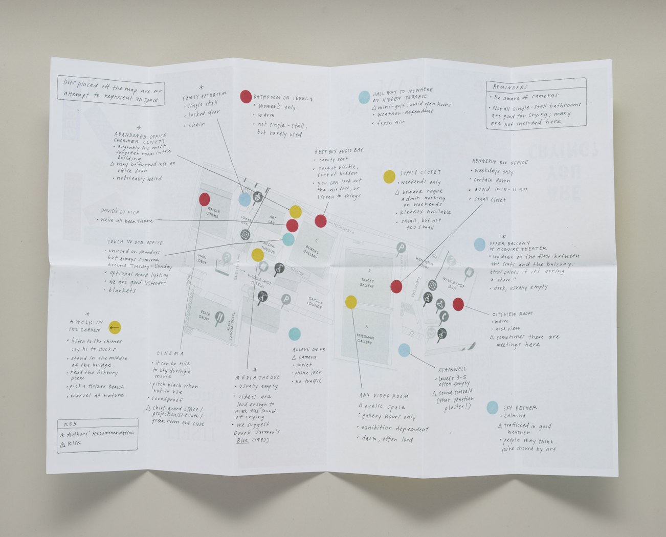 Are You Crying? A Guide of Places to Cry at the Walker Art Center