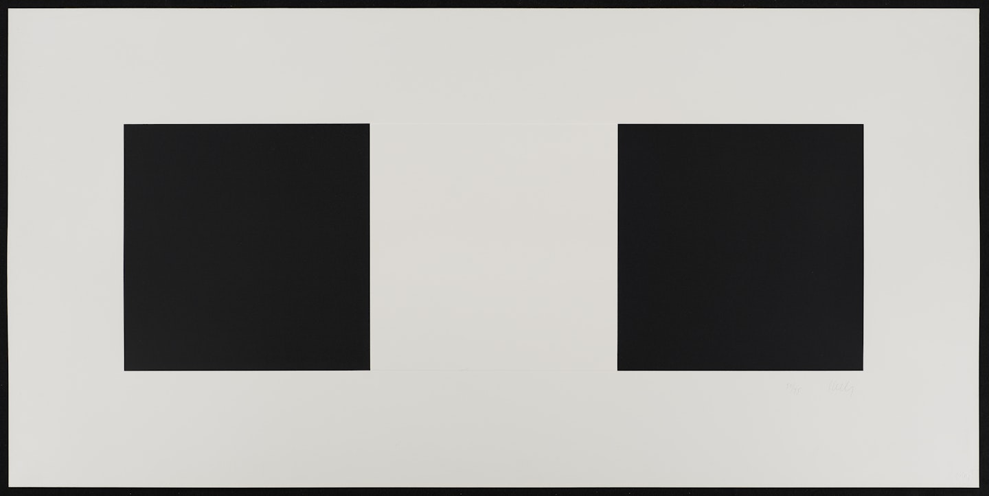 Two Blacks and White