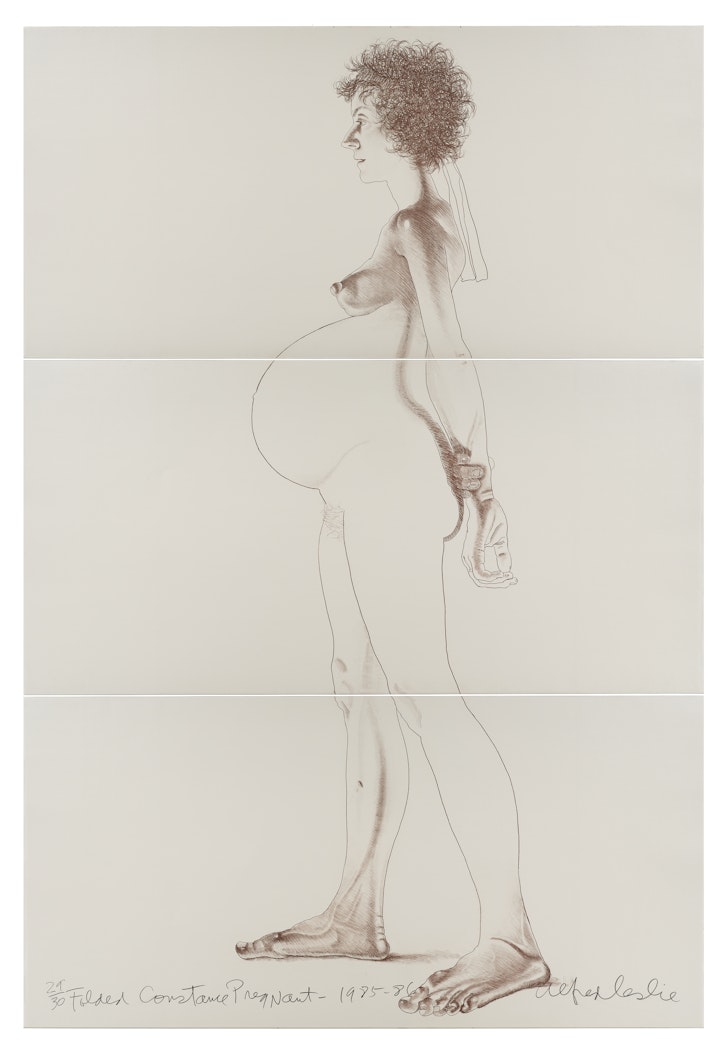 Folded Constance Pregnant