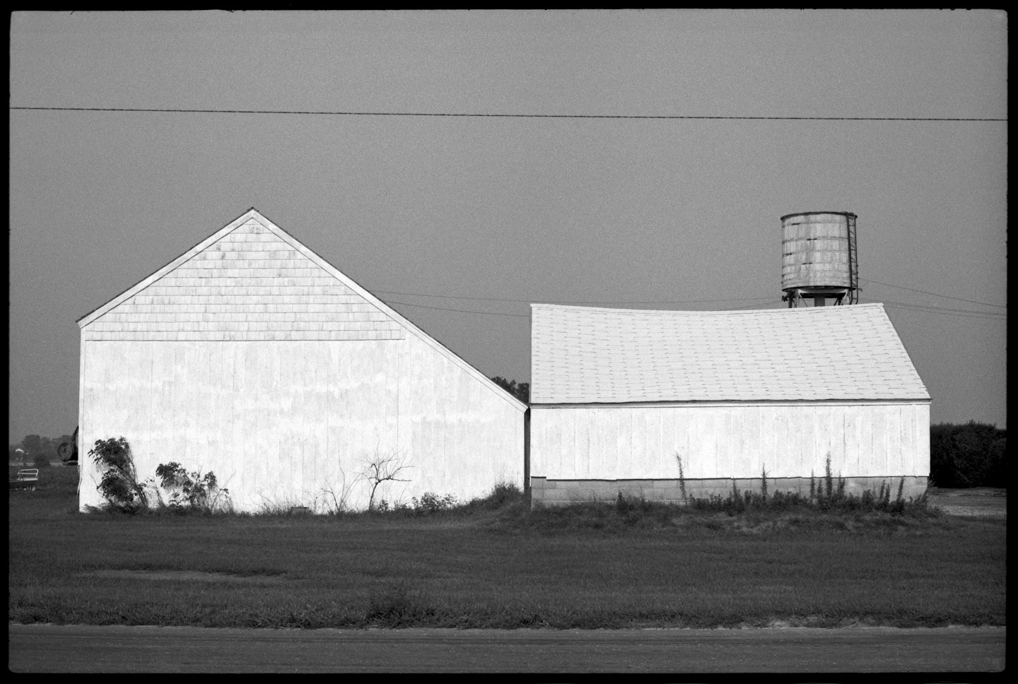 Barns, Long Island from the portfolio Ellsworth Kelly Photographs