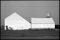 Barns, Long Island from the portfolio Ellsworth Kelly Photographs