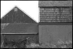 Barns II, Long Island from the portfolio Ellsworth Kelly Photographs