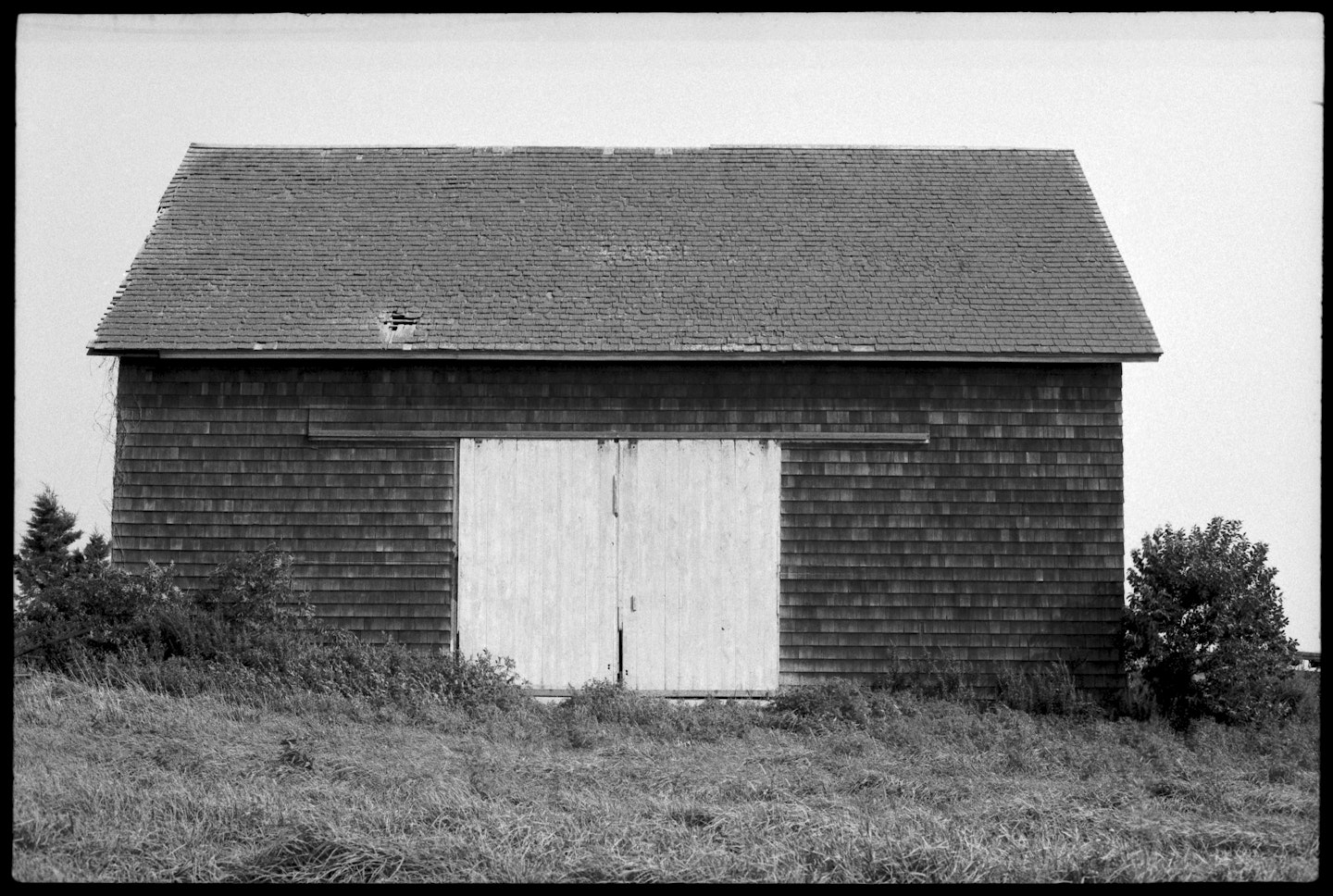 Barn, Long Island from the portfolio Ellsworth Kelly Photographs
