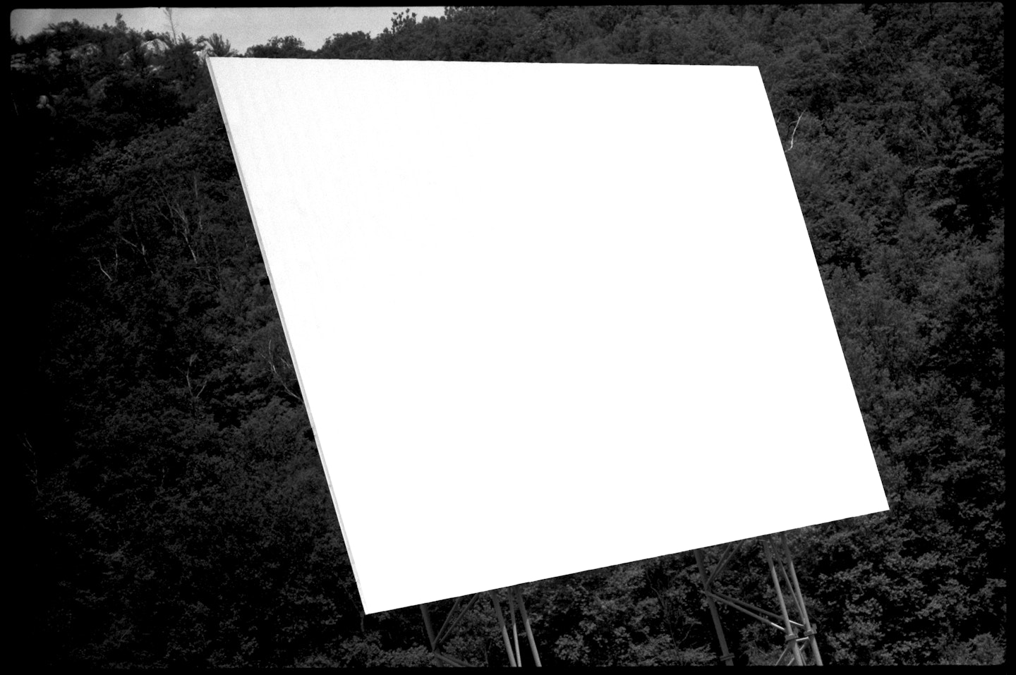 Outdoor Movie Screen, Waterbury from the portfolio Ellsworth Kelly Photographs