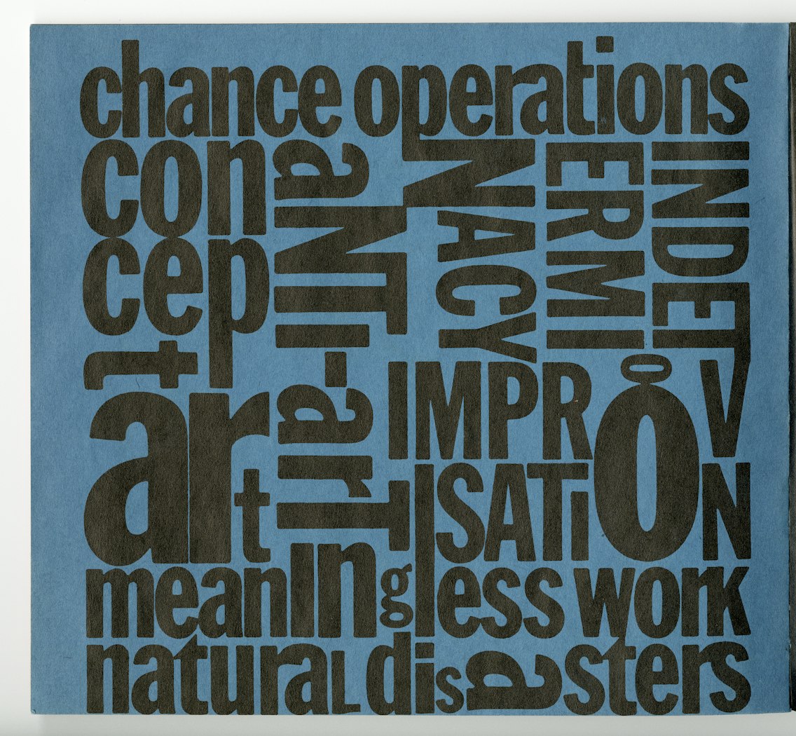 An Anthology of Chance Operations