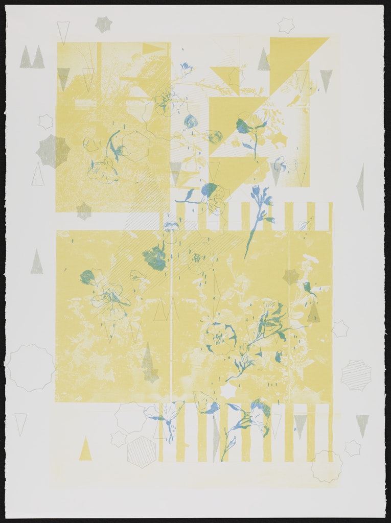 Untitled (Forms–dodecagon, evening primrose, flânerie–brought to bear on a Texan landscape–San Antonio) YGB
