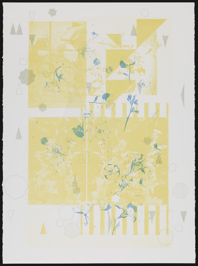 Untitled (Forms–dodecagon, evening primrose, flânerie–brought to bear on a Texan landscape–San Antonio) YGB