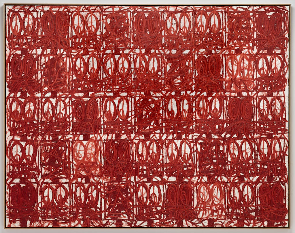 Anxious Red Painting October 31st