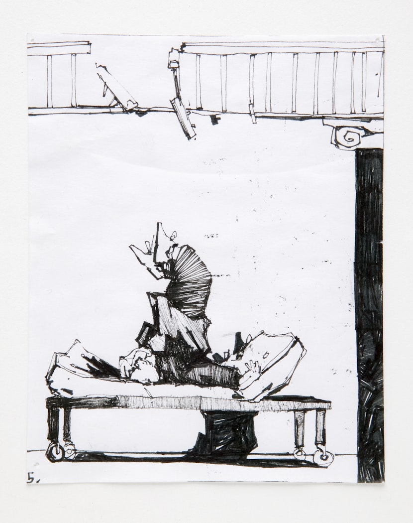 Pictures of What Happens on Each Page of Thomas Pynchon's Novel, Gravity's Rainbow