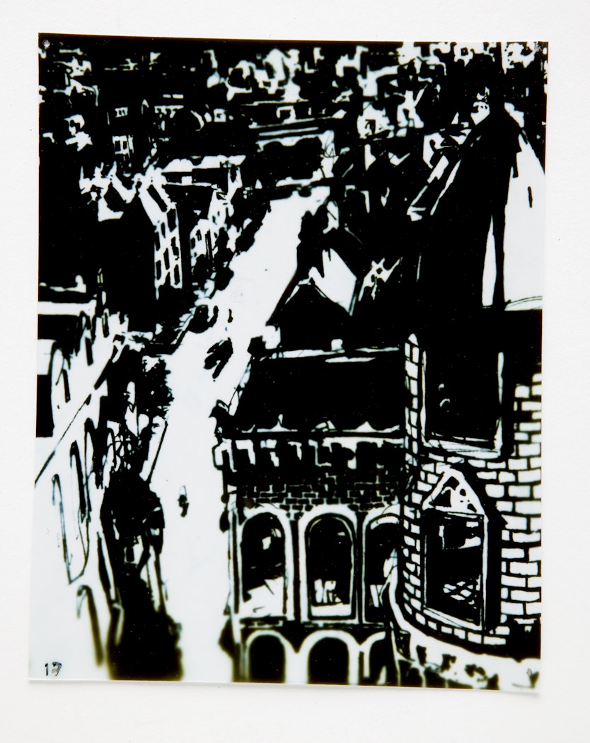 Pictures of What Happens on Each Page of Thomas Pynchon's Novel, Gravity's Rainbow