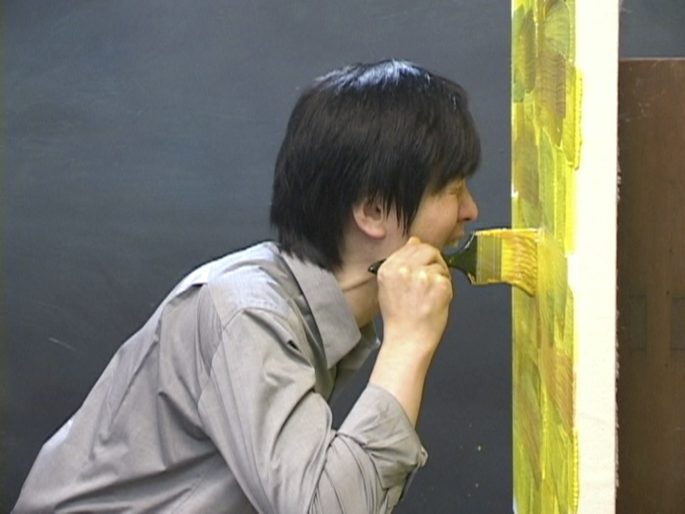 Painting "Yellow Scream"