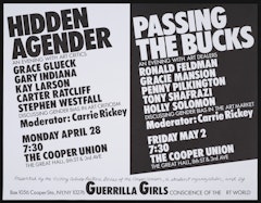 Hidden Agender/Passing the Buck