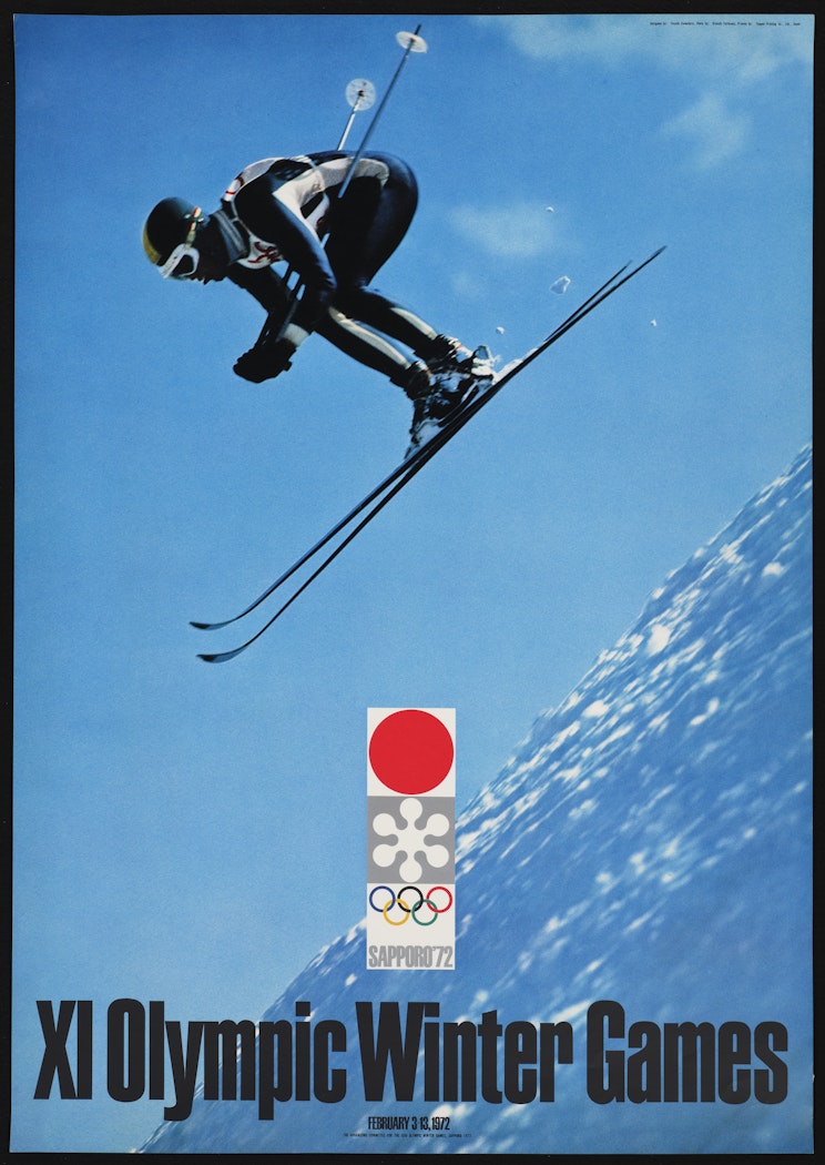 Poster for XI Olympic Winter Games, February 3 - 13, 1972