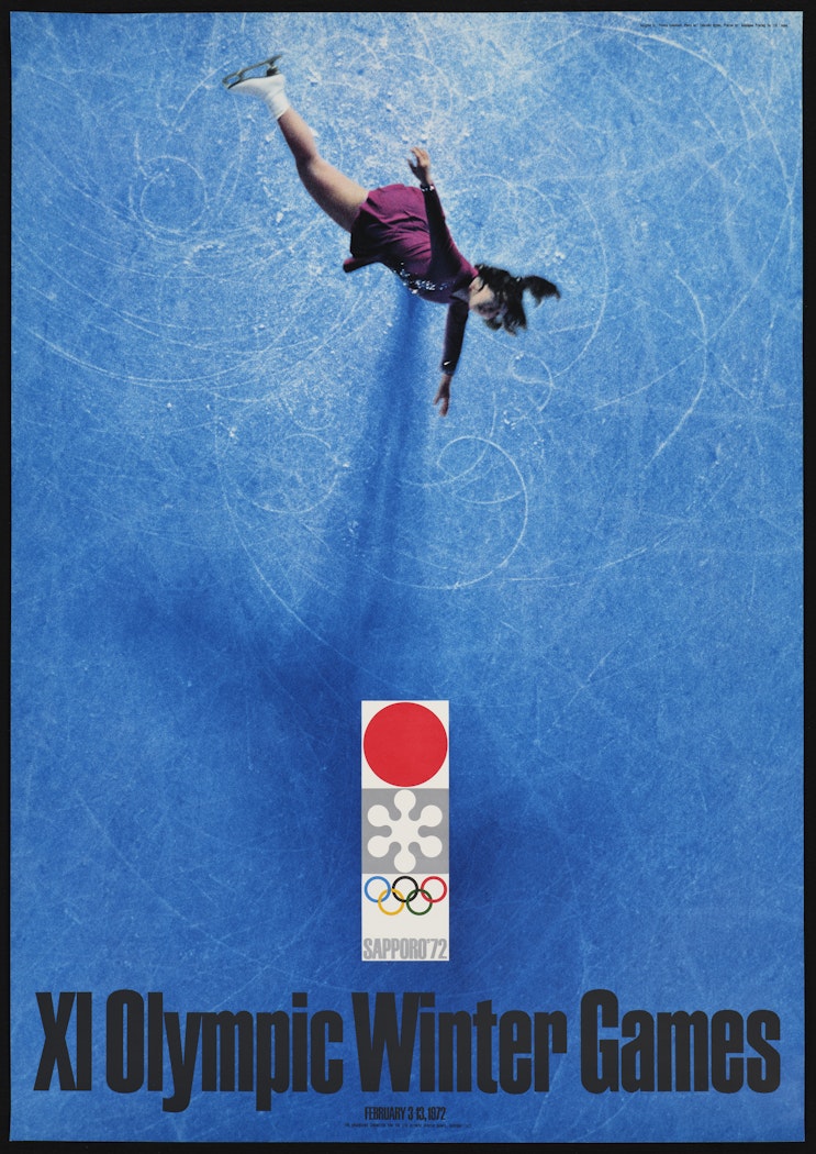 Poster for XI Olympic Winter Games, February 3 - 13, 1972