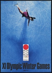 Poster for XI Olympic Winter Games, February 3 - 13, 1972