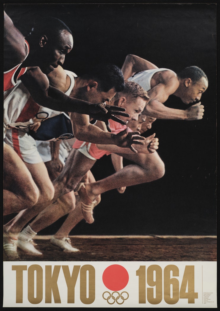 Poster for Tokyo Olympic Games 1964