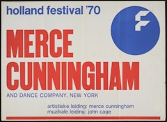 Holland Festival, Merce Cunningham and Dance Company, New York, June 23-25, 1970