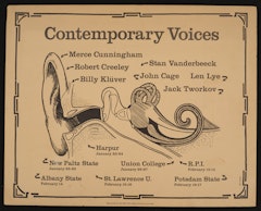 poster for NY State Council for the Arts: Contemporary Voices
