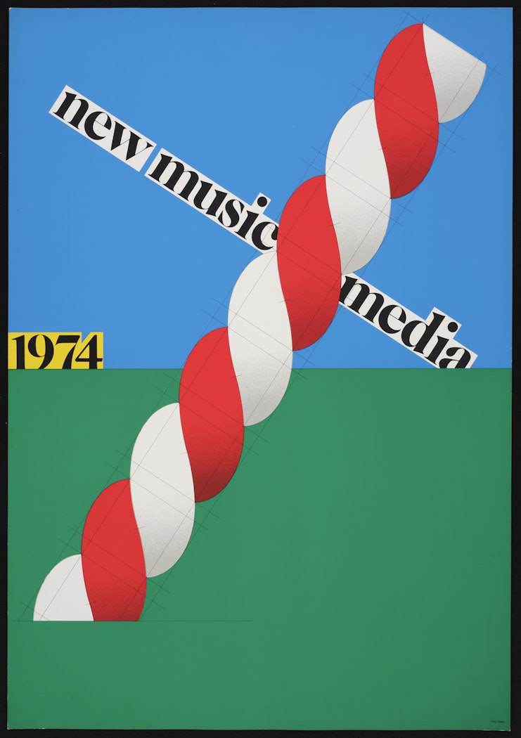 Poster for Exhibition, New Music Media at Shihbuya Parco