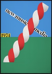 Poster for Exhibition, New Music Media at Shihbuya Parco