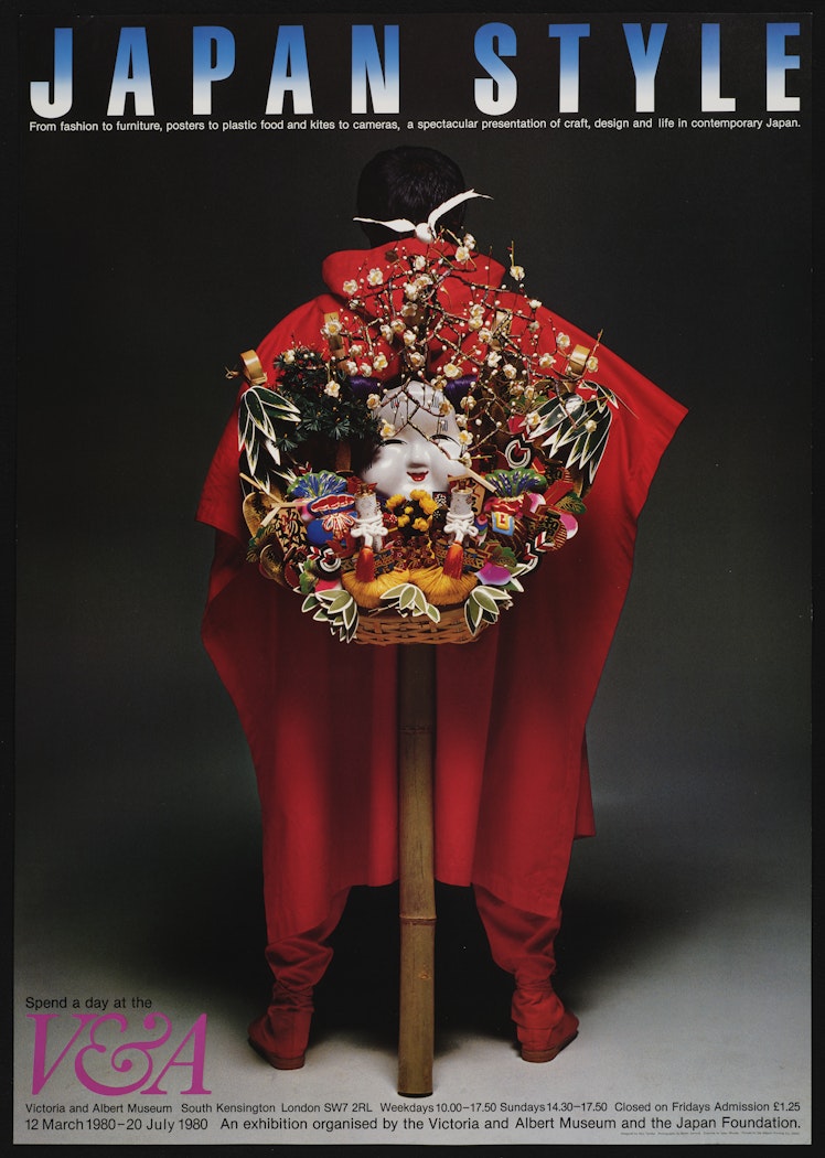 Poster for Vicotira & Albert Museum Exhibition Japan Style