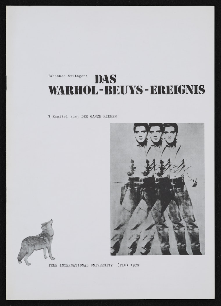 Das Warhol-Beuys-Ereignis (The Warhol-Beuys Event)