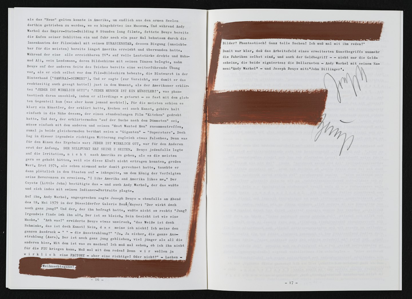 Das Warhol-Beuys-Ereignis (The Warhol-Beuys Event)