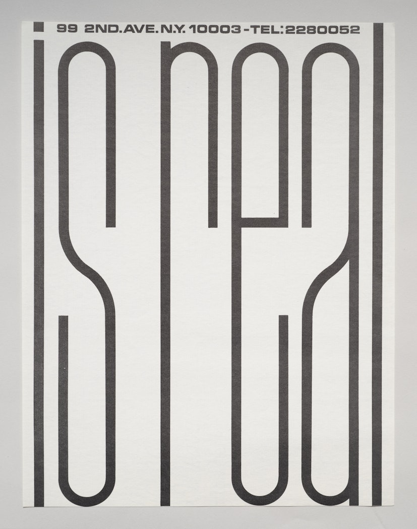 Stationery for IsREAL Gallery, New York