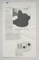 Promotional handout for The Stone or Works by Yoko Ono