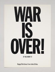 War Is Over!
