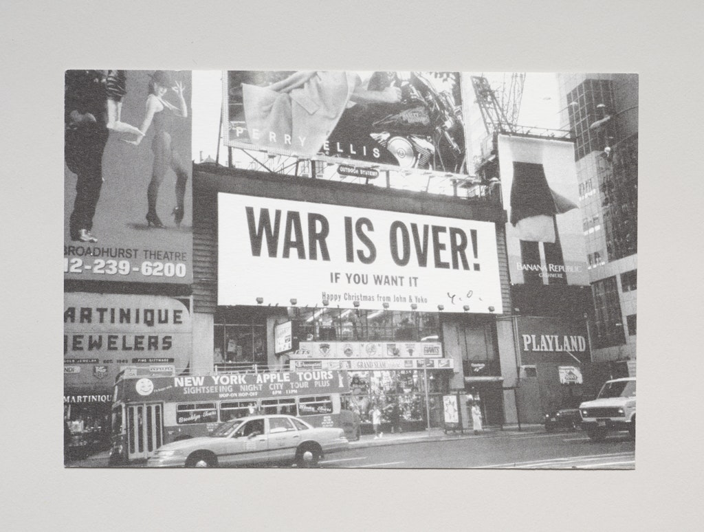 War Is Over!